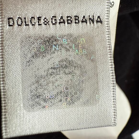 Dolce & Gabana The One Authentic Women's T-Shirt in Black Size L Short Sleeves - Picture 2 of 9